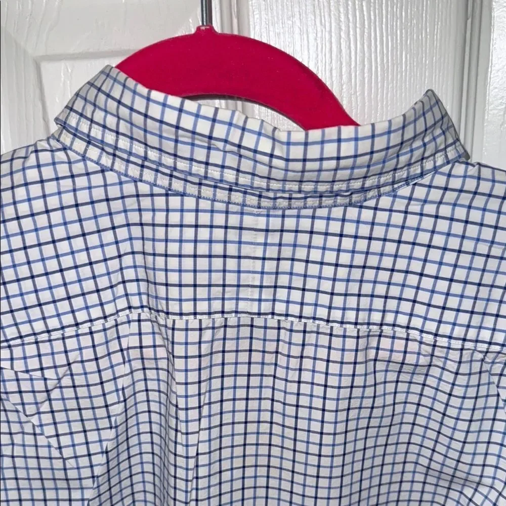 Men's Blue Checkered Shirt